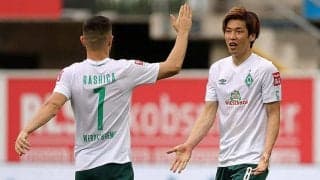 大迫の今季5ゴール目など大量5発のブレーメンが裏天王山で圧勝！《ブンデスリーガ》