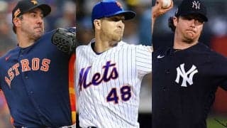 【MLB】現役最強の先発投手は誰？　米メディアがトップ10を選出、1位は2年連続CY賞右腕