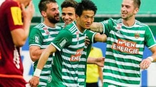 北川航也が移籍後リーグ戦初ゴール！ ラピド・ウィーンが2位死守でCL予選出場に前進《オーストリア・ブンデスリーガ》