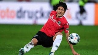 ハノーファー原口元気、次節出場はケガで微妙…宮市亮との日本人対決ならずか