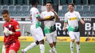 ホフマン2発のボルシアMGが3戦ぶりの白星!　暫定ながら4位に浮上!《ブンデスリーガ》