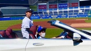 ロッテ、ベンツのリリーフカーを主催試合で使用　益田「乗り心地良かった」