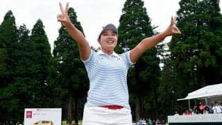 「家にはクラブもボールもパターマットもない（笑）」昨季の賞金女王・鈴木愛がリモート会見に登場