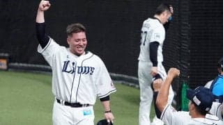 2020年山賊打線の記念すべき1点目！　山川のまさかの一打は「秘打フォルティシモ」