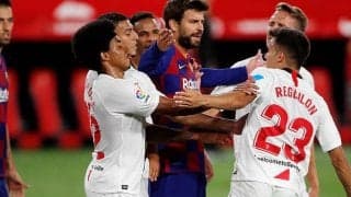 ピケがセビージャ戦のドローで悲観的に…「リーガ優勝はすごく難しい」