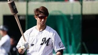 ロッテ福田秀、右肩甲骨の亀裂骨折で離脱　16日の巨人戦で死球を受けた箇所