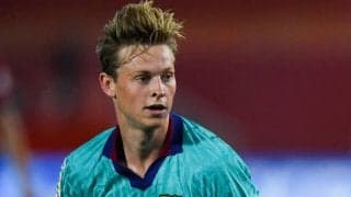 F・デ・ヨングがふくらはぎ負傷…数週間の離脱へ