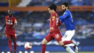 南野拓実先発のリバプール、エバートンとドローで今節の優勝はお預けに《プレミアリーグ》