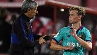 キケ・セティエン監督、F・デ・ヨングの今季中の復帰を明言