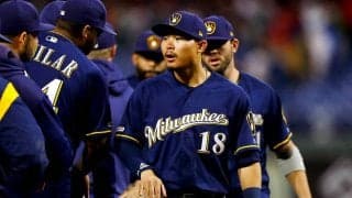 【MLB】ブルワーズ日系3世ヒウラが美人婚約者との2ショット公開　ファンも祝福「おめでとう」