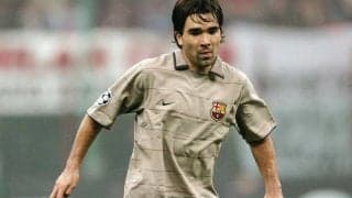 “バルセロナの心臓”バルサ1年目のデコが抑えをきかせた技巧派ボレー【インクレディブル・ゴールズ】