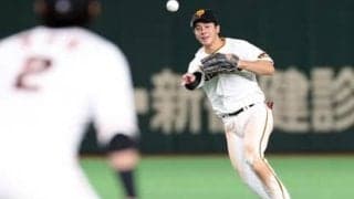 巨人・湯浅大の守備は「お掃除ロボット」。坂本勇人の後継者となるか