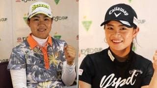 米ツアーメンバーの畑岡奈紗・河本結がアース・モンダミンカップのオンライン記者会見に登場