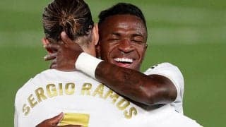 「本当に満足」先制ゴール記録のレアルFWヴィニシウス、残り試合は「W杯のようなもの」