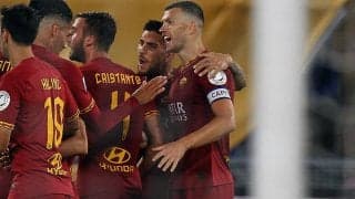 圧巻ドッピエッタのジェコがローマ歴代5位タイの104ゴールに到達!