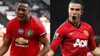 マルシャルのキャリア初ハットはファギー時代以来の初の記録に