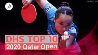 【卓球】DHS TOP 10 Points | 2020 ITTF QatarOpen