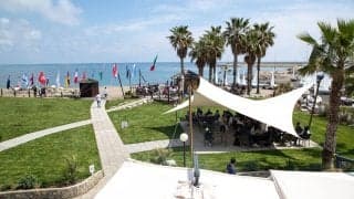 10月420級世界選手権はジュニア欧州選手権との合同開催