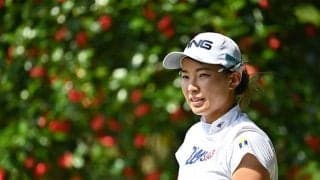 渋野日向子、まさかの予選落ち危機　「緊張して思ったように体が動かなかった」