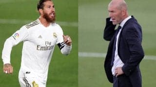 ジダン、契約来季までのS・ラモスに「レアルで引退すべき」