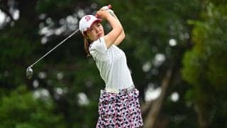 プラチナ世代の20歳古江彩佳、「66」猛チャージで2打差2位浮上！　25位→V圏内に