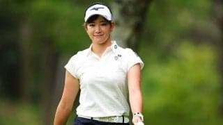 原英莉花は「71」で浮上ならず　1番バーディー→以降パープレー「読み切れなかった」