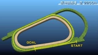 【宝塚記念コース解説】下りスタートで初角まで距離がありペースが上がりやすい