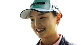 中国美女セキが初のトップ10射程　56位→17位急浮上に「リラックスな感じで集中した」