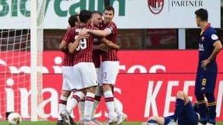 ローマのミスを突いたミランが再開後2連勝！《セリエA》