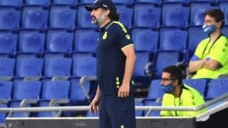 最下位ながら首位レアルを苦しめたエスパニョール指揮官「スタジアムにファンがいれば負けなかった」