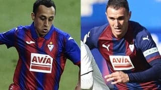 エイバル、主力のオレジャナとエスカランテがシーズン終了前に退団