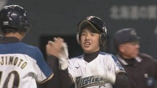 中村がスローボールを完璧に捉えグランドスラムを放つ【「NPB12球団ジュニアトーナメント2017 supported by日能研」第1日】