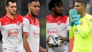 2部降格のデュッセルドルフ、レンタル組含め4選手が退団