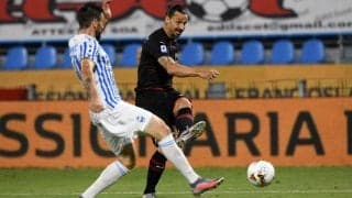 イブラ復帰ミラン、最下位SPALに何とかドロー《セリエA》