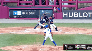 西巻(仙台育英)同点タイムリー!! 【WBSC U-18ワールドカップ スーパーラウンド 韓国戦】