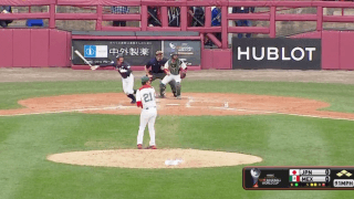 藤原(大阪桐蔭)が走者一掃の先制タイムリー【WBSC U-18ワールドカップ オープニングラウンド メキシコ戦】