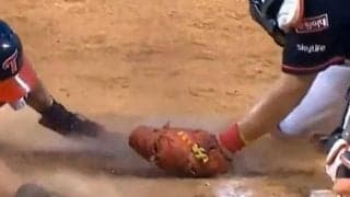 韓国プロ野球の“神の手ホームイン”に米驚愕「水泳の動き」「球審はどうやって…」