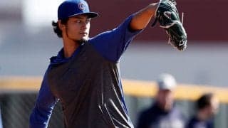 【MLB】ダルビッシュ「久しぶりに野球してきました」　キャンプ再開初日