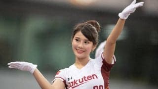 チュンチュンを抑え台湾No1チア・楽天モンキーズのリンダさん　とびきり笑顔で球場魅了
