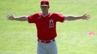 【MLB】大谷翔平、「遠近前後」の“4アングルブルペン”に日米歓喜「動いてる大谷がいい!!」