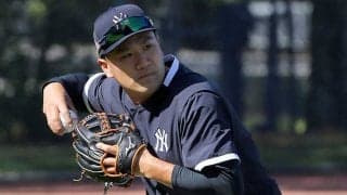 【MLB】田中将大にアクシデント　キャンプ再開初日にスタントンの打球が頭に直撃、病院で検査へ