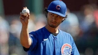 【MLB】ダルビッシュ、4か月ぶり実戦で156キロ「身体は元気」　2イニング無失点