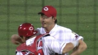 薮田がプロ初完封！菅野に投げ勝つ！ ハイライト動画【8/12 広島東洋カープ 対 巨人】