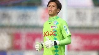 新潟戦で負傷の甲府GK河田晃兵が全治約6週間