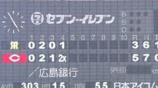 カープが4回まで5点を奪うも降雨ノーゲーム ハイライト動画 【6/24 広島東洋カープ 対 阪神タイガース】