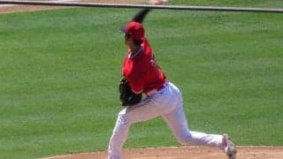 【MLB】大谷翔平、674日ぶり復帰戦は初回2四球　18球を投げ一時降板