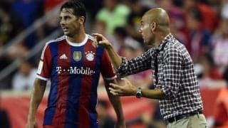 ペップが引退ピサーロにコメント「監督としてフットボール界に残ってほしい」