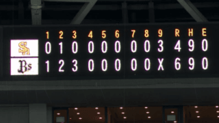 4月29日 オリックスバファローズ対福岡ソフトバンクホークス ハイライト