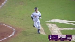 【動画ハイライト】WBSC U-23ワールドカップ 日本対韓国 7回裏 真砂の同点ホームラン