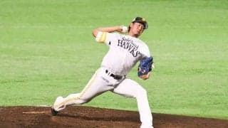 千賀の認める大器の鷹・杉山が衝撃投球　自己最速タイ157キロマークで3K